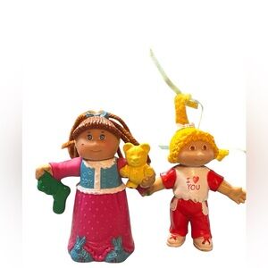 Vintage 1992 Cabbage Patch Kids Doll 
Kids Toy Figurine Set